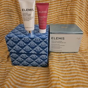 ELEMIS Skincare Trio with Blue and Pink Packaging